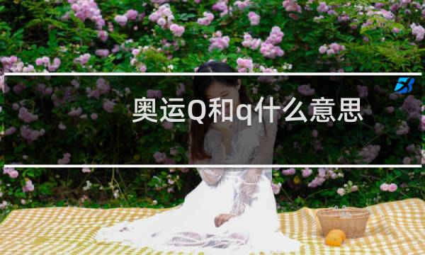 奥运Q和q什么意思
