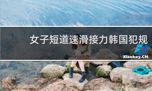 女子短道速滑接力韩国犯规