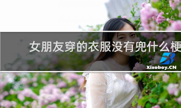 女朋友穿的衣服没有兜什么梗