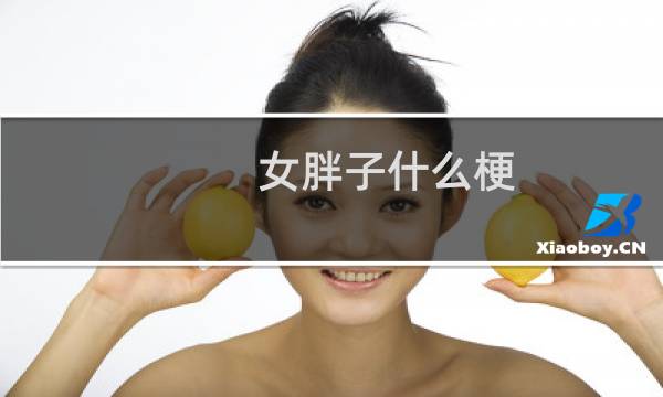 女胖子什么梗