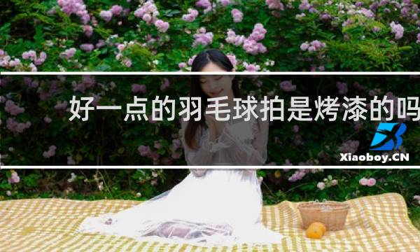 好一点的羽毛球拍是烤漆的吗
