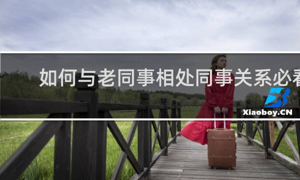 如何与老同事相处同事关系必看