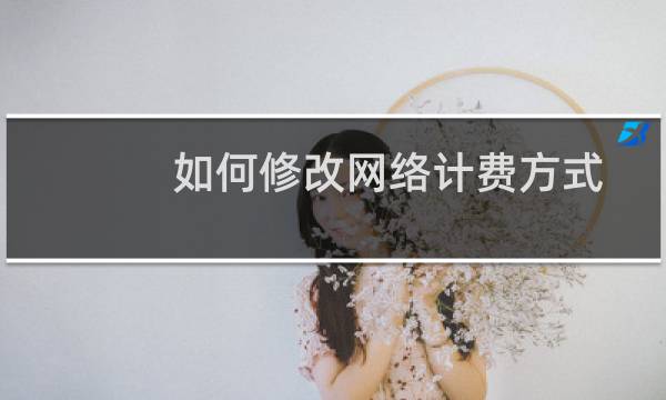 如何修改网络计费方式-云服务器问题