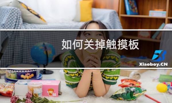 如何关掉触摸板