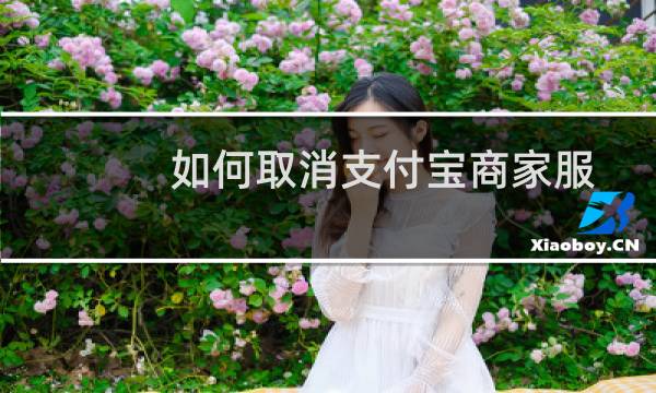 如何取消支付宝商家服务中的优惠活动