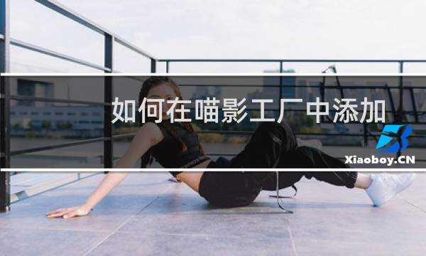 如何在喵影工厂中添加视频的水印