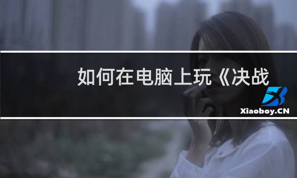 如何在电脑上玩《决战平安京》手游电脑版教程