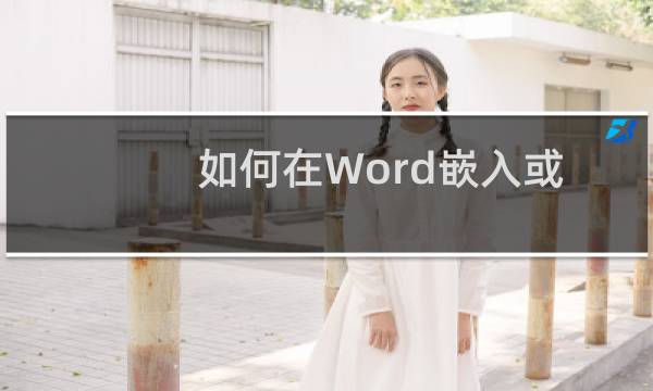 如何在Word嵌入或链接Excel数据表格