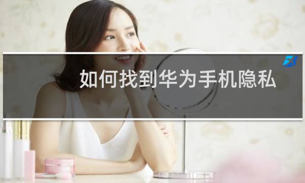 如何找到华为手机隐私空间