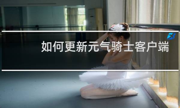 如何更新元气骑士客户端