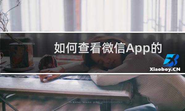 如何查看微信App的版本信息