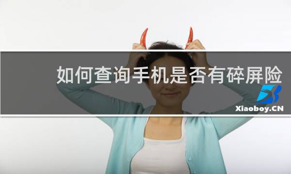 如何查询手机是否有碎屏险