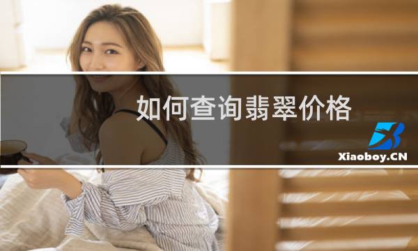如何查询翡翠价格
