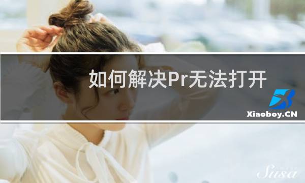 如何解决Pr无法打开问题