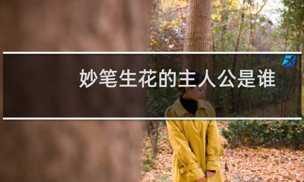 妙笔生花的主人公是谁