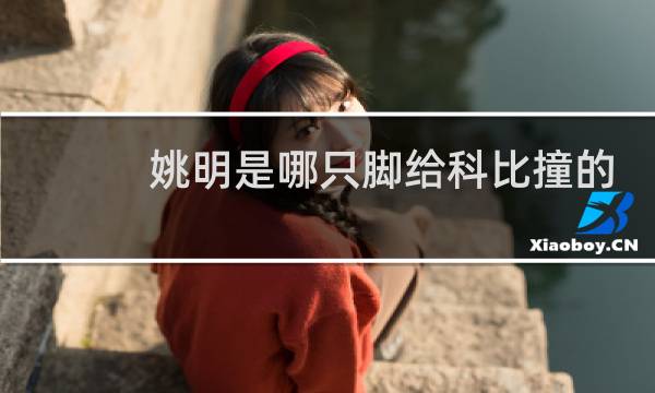 姚明是哪只脚给科比撞的