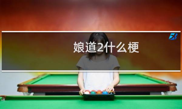 娘道2什么梗