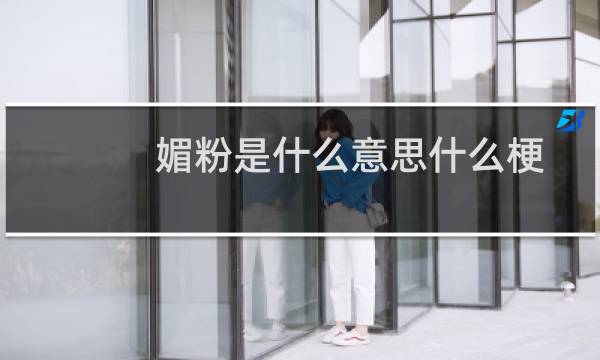 媚粉是什么意思什么梗