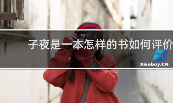 子夜是一本怎样的书如何评价