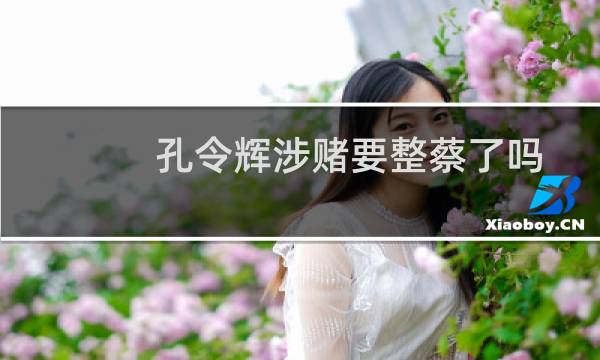 孔令辉涉赌要整蔡了吗