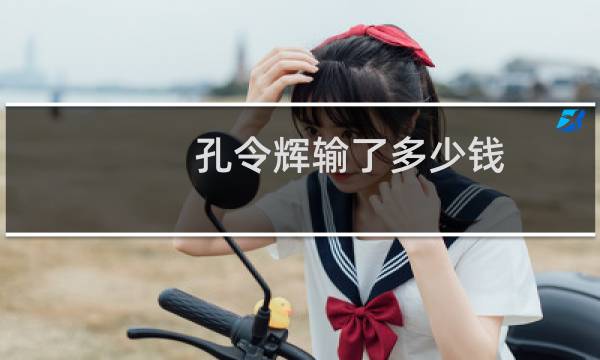 孔令辉输了多少钱