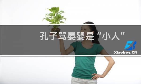 孔子骂晏婴是“小人”