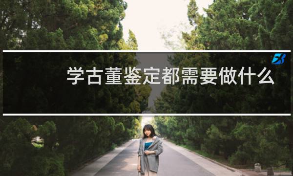 学古董鉴定都需要做什么