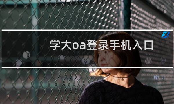 学大oa登录手机入口（学大oa登陆）