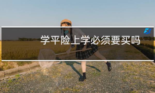 学平险上学必须要买吗图片