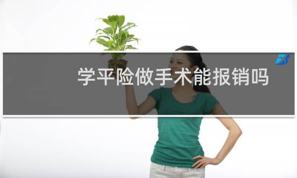 学平险做手术能报销吗