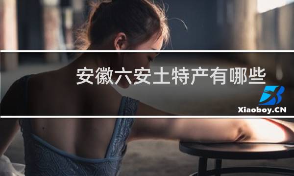 安徽六安土特产有哪些