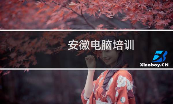 安徽电脑培训