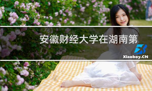 安徽财经大学在湖南第101组包括哪些专业 附各专业招生人数