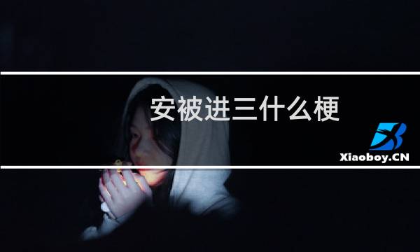 安被进三什么梗