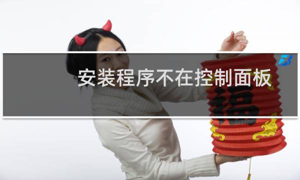 安装程序不在控制面板的添加或删除程序里显示的方法