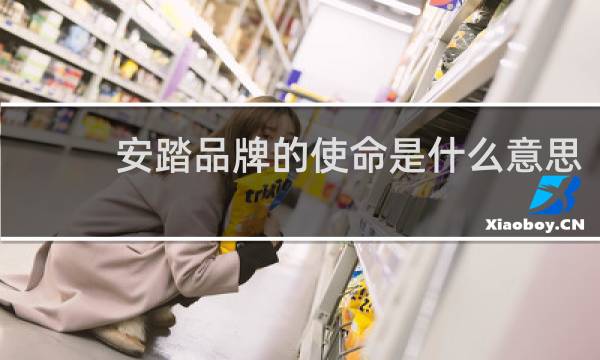 安踏品牌的使命是什么意思