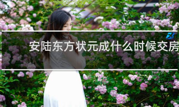 安陆东方状元成什么时候交房的图片