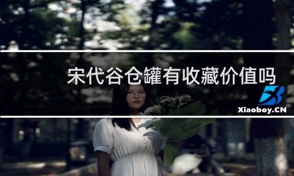 宋代谷仓罐有收藏价值吗