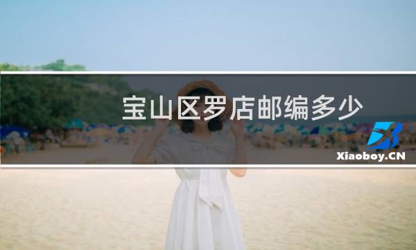 宝山区罗店邮编多少