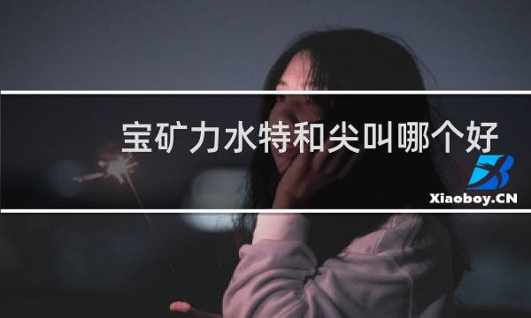 宝矿力水特和尖叫哪个好