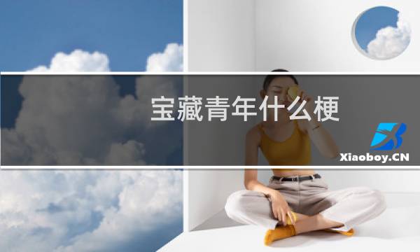 宝藏青年什么梗