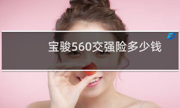 宝骏560交强险多少钱