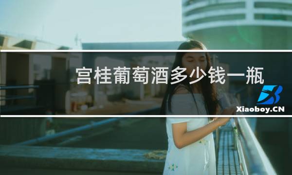 宫桂葡萄酒多少钱一瓶图片