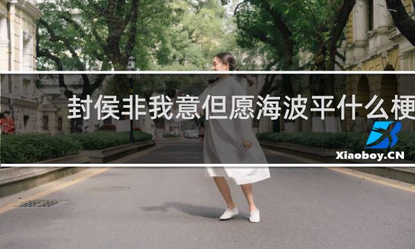 封侯非我意但愿海波平什么梗