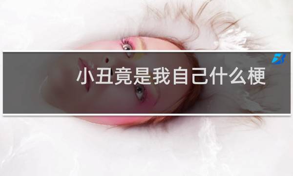小丑竟是我自己什么梗？什么梗