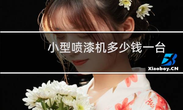 小型喷漆机多少钱一台