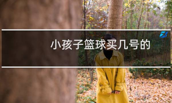 小孩子篮球买几号的