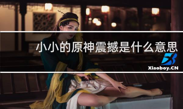 小小的原神震撼是什么意思，给他一点小小的原神震撼什么梗什么梗