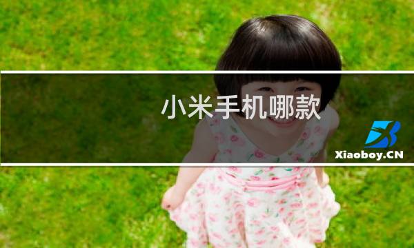 小米手机哪款