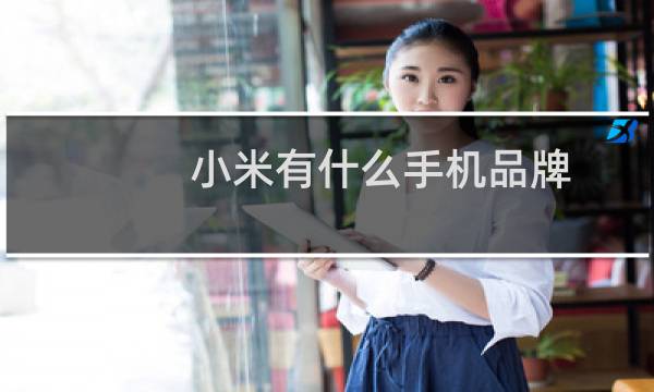 小米有什么手机品牌